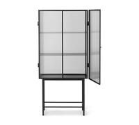 Vitrine verre rosé Haze 3 compartments