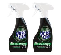 VITROCLEN Lot de 2 Sprays nettoyant ultra décapant four-grill-barbecue - 250 ml