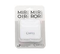 Vitry Cartel Miroir de Sac Carre Blanc 8.5cm x7 1 Unité
