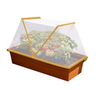 Vitsrisea Bâche en maille pour | Protection de pliable avec dôme 81 cm - Protections de légumes pour jardin, jardin, serre, légumes, fleurs, fraises et tomates