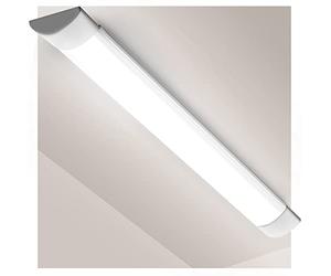 Viugreum Réglette LED 120cm, 40W Tube LED 4800LM, Plafonnier de Bureau 220V Blanc Froid 6000K, LED Tube Light pour Bureau, Garage,Atelier,Chambre, Salon, Salle de bain, Cuisine