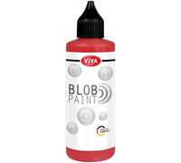 Viva Decor Blob Paint (Rouge, 90ml) Peinture Prête À L'emploi Rouge