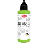 Viva Decor - Blob Paint (Vert clair, 90ml) peinture prête à l'emploi pour Blob Painting/Dot Painting Art - formation de points en 3D sur tableau, mandala ect… Fabrication Allemande
