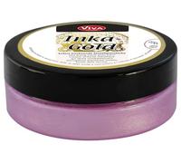 Viva Decor Inka Gold 62,5g - Magenta - | Cire Métallique à Polir, Pâte Métallisée Rapide, Effet Brillant pour Bois, Plâtre, Argile & Terracotta DIY