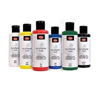 Set de peinture acrylique 'Basic Colors' 6 pièces