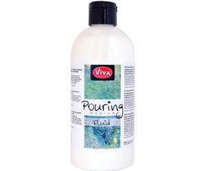 VIVA DECOR, Pouring Medium Fluid, auxiliaire acrylique fluide pour une application pouring uniforme de faible épaisseur