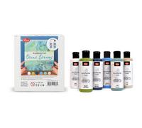 ViVA DECOR Set de peinture acrylique 'Ocean Dreams' 6 pièces