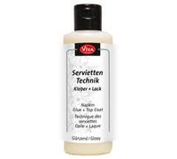 ViVA DECOR Technique des serviettes Colle + Vernis, 82 ml