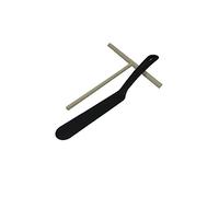 Viva Haushaltswaren # 29107 # crêpes Lot de 2 composé d'une, Plastique, Naturel/Noir, 2 unités