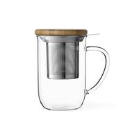 Viva Scandinavia – Mug infuseur MINIMA – Couvercle en bois – 35 cl