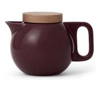 Viva Scandinavia (V78640) Petite théière en porcelaine Jaimi™ (0.65l) - Vin rouge Rouge G