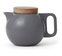 Viva Scandinavia (V78648) Petite théière en porcelaine Jaimi ™ (0,65l) - Gris Gris