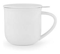 Mug avec infuseur à thé MINIMA EVA 350 ml, blanc, porcelaine, Viva Scandinavia