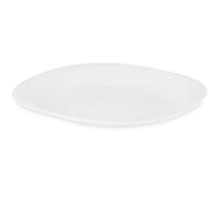 Vivalto Assiette à dessert carrée Opal 22 cm Blanc (Set de 24)
