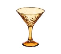 VIVALTO Coupe Martini Troquelée 220ml Ambre