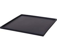VIVANNO Accessoires pour bacs à plantes Fibre de verre UNDO Rectangulaire, Anthracite mat - 54x54x2 cm