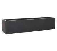 VIVANNO Bac à fleurs béton FLOBO Bac, anthracite mat - 80x18x18 cm