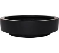 VIVANNO Bac à Plantes Bac à Fleurs Bac décoratif en Fibre de Verre Escada Low 10x37 Anthracite