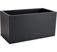 VIVANNO Bac à plantes en fibre de verre MAXI Caisson, anthracite mat - 60x30x30 cm