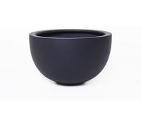 VIVANNO Coupe décorative en fibre de verre ALICE Coupe, anthracite mat - 45x45x28 cm