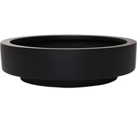 VIVANNO Coupe décorative en fibre de verre ESCADA LOW Coupe, anthracite mat - 45x45x12 cm