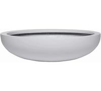 VIVANNO Coupe décorative en fibre de verre PLANA Coupe, blanc mat - 54x14 cm