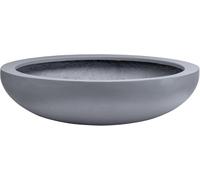 VIVANNO Coupe décorative en fibre de verre PLANA Coupe, gris béton Design béton - 54 x 14 cm