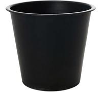 VIVANNO Insert Rond en Plastique Insert pour jardinière Noir D21 x H19,5 cm
