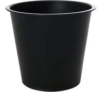 VIVANNO Insert Rond en Plastique Insert pour jardinière Noir D30 x H26 cm