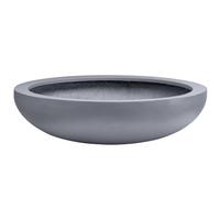 VIVANNO Jardinière - Design béton - Gris - en Fibre de Verre - Décoration pour l'intérieur et l'extérieur - 54 x 14 cm