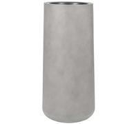 VIVANNO Jardinière en fibre de verre EKZITA, modèle colonne, couleur gris béton, design béton - 38x80 cm