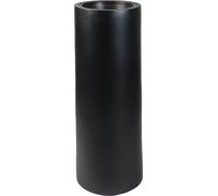 VIVANNO Jardinière en fibre de verre ESTRA Coupe, anthracite mat - 35x90 cm
