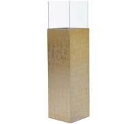 VIVANNO Photophore-Colonne Candela Chandelier-Lanterne décorative Or Brillant 100 cm de Haut