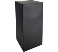 VIVANNO Podestat Colonne Déco Stèle Présentoir à fleurs Fibre de verre Anthracite 40x40x80