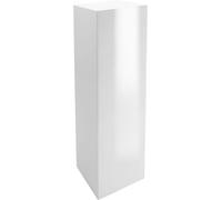 VIVANNO Podium en fibre de verre PODIUM Colonne, blanc brillant - 30x30x100 cm