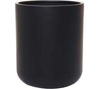 VIVANNO Pot de fleurs en fibre de verre CHICO Rond, anthracite mat - 50x60 cm