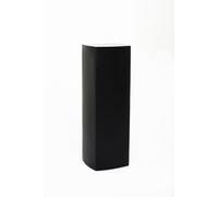 VIVANNO Socle en fibre de verre INCURVO PODEST, noir mat - 34 x 34 x 100 cm