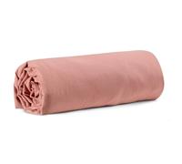 Vivaraise Calita Drap housse rose poudré - 160 x 200 x 30 cm