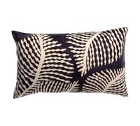 Vivaraise Coussin brodé Flora Marine 40 x 65 cm