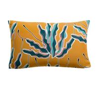 Vivaraise Coussin imprimé Alga Outdoor Bronze 30 x 50 cm