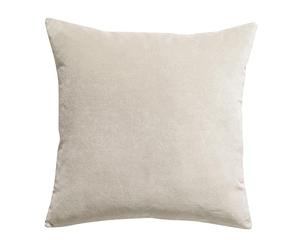 Vivaraise Coussin uni Elise Grege 45 x 45 cm