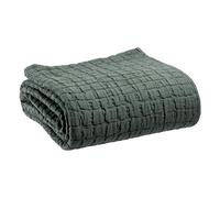 Vivaraise Couvre-lit Stonewashed Swami thym 180 x 260 cm