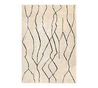 Vivaraise Luce Tapis Neige très épais dos en sherpa 160 x 230 x 2 cm