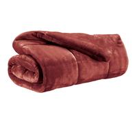 VIVARAISE Plaid Betender géranium - 130 x 180 cm