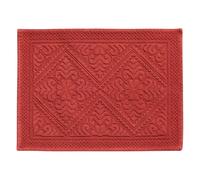 Vivaraise - Tapis de Bain Enzo - Tissu éponge 100% Coton, Doux et Absorbant - Motif Jacquard élégant