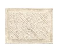Vivaraise - Tapis de Bain Enzo - Tissu éponge 100% Coton, Doux et Absorbant - Motif Jacquard élégant