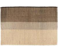 Vivaraise ~ Tapis Karan en jonc de mer/Coton Coloris Carbone 160x230