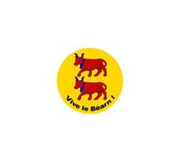 Vive Le Béarn (20x20cm) - Sticker/Autocollant