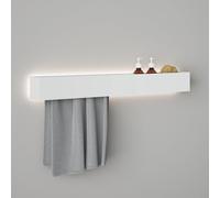 Viverso AGA Design U Ensemble d’accessoires avec éclairage pour coin douche, AGA-DW100LED-WM#SET4,