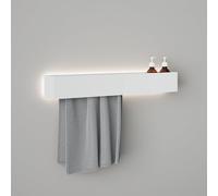Viverso AGA Design U Ensemble d’accessoires avec éclairage pour coin douche, AGA-DW80LED-WM#SET2,